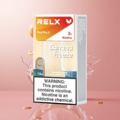 Banana Freeze RELX Pod Pro 2 600 Puffs 3% Nicotine