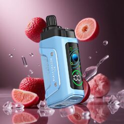 Black Dragon Ice Razz Bar 45000 Puffs Mesh Coil Disposable Vape