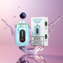 Blueberry Ice Razz Bar 50K Puffs Disposable Vape Mesh Coil