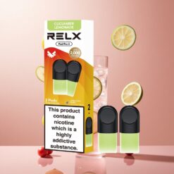 Cucumber Lemonade RELX Pod Pro 2 600 Puffs 1.8% Nicotine