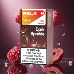 Dark Sparkle RELX Pod Pro 2 600 Puffs 5% Nicotine