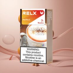 Hazelnut Latte RELX Pod Pro 2 600 Puffs 3% Nicotine