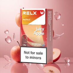 Juicy Apple RELX Pod Pro 2 600 Puffs 0% Nicotine