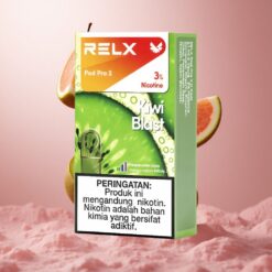 Kiwi Blast RELX Pod Pro 2 600 Puffs 3% Nicotine