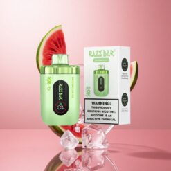 Watermelon Ice Razz Bar 50K Puffs 650mAh Disposable Vape