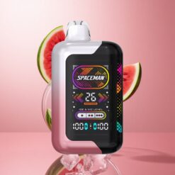 Watermelon Ice SMOK SPACEMAN SP40000 Disposable Vape 20ml e-Liquid Capacity 1000mAh Battery Capacity