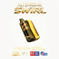 ALIBARBAR SWIRL 50K Puff Disposable Vape