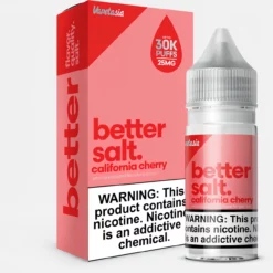 Better Salt California Cherry Nicotine Salt 30ML E-Liquid