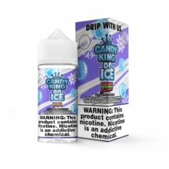 Candy King ON ICE - Straw Melon Bubblegum Menthol E-Liquid