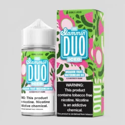 Dragonfruit Watermelon Ice Slammin Duo 100mL Freebase Eliquid