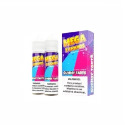 Gummy Tarts by MEGA eJuice 2X 60ml Freebase Vape Juice