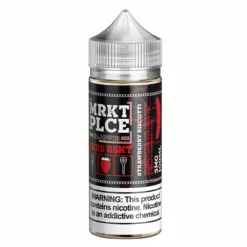 MRKTPLCE BKRS BSKT 100mL Strawberry Biscotti Dessert Ejuice