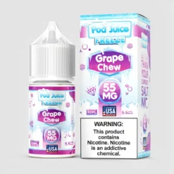 Pod Juice FREEZE Grape Chew Nicotine Salt E-Liquid