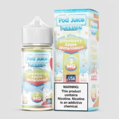 Pod Juice FREEZE Fruit Menthol - Strawberry Kiwi Pomberry