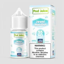 Pod Juice SALT Jewel Menthol Nicotine Salt E-Liquid 30ML