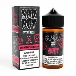 SADBOY Strawberry Cheesecake Dessert 100mL Cake Line Series
