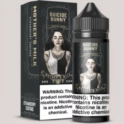 SUICIDE BUNNY Mother’s Milk Strawberry Custard 120ML