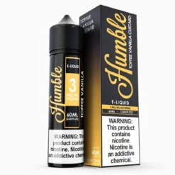 Toffee Vanilla Custard by Humble E-Liquid 60ml Freebase