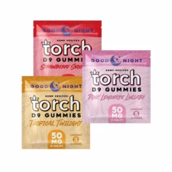 TORCH Good Night D9 Sleep Gummies 50MG - 5 Count