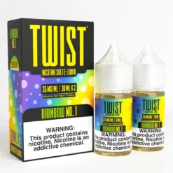 TWIST Nicotine Salt E-Liquid - Rainbow No.1 Vape Juice 60ML