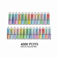 Crystal Legend 4000 Puffs Disposable Vape