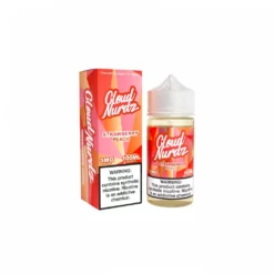 Cloud Nurdz Strawberry Peach 100mL Freebase E-Liquid