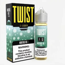 TWIST E-Liquid Menthol No 1 - 120ml Pure Menthol Vape