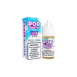 Grape Berry Salt Nic Vape Juice by Pop Salts E-Liquid 30mL